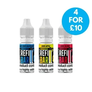 20mg Refill Bar Salts 10ml Nic Salts (50VG/50PG)