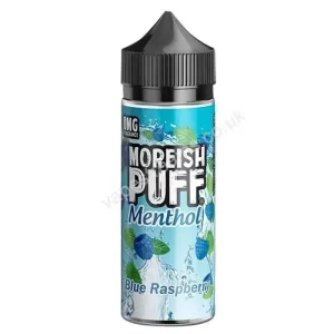 Blue Raspberry Menthol E-Liquid Shortfill by Moreish Puff