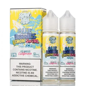The Finest Sweet & Sour Blue-Berries Lemon Swirl on ICE E-juice 120ml