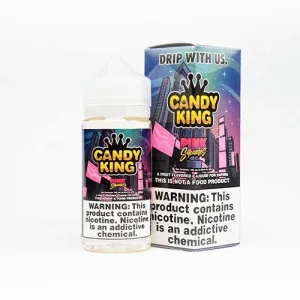 Candy King Pink Squares 100ml Vape Juice - 6mg