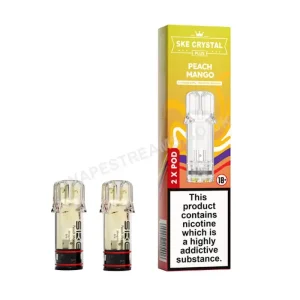 SKE Crystal Plus Peach Mango Prefilled Pod