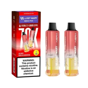 Lost Mary Nera Fullview 70K Disposable Pod (Requires Kit for Use) - Watermelon Ice