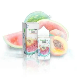 FreshFam Iced Waterpeach | Public Bru E-Liquids | 100ml