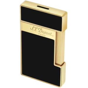 S.T. Dupont Slimmy Lighter – Black & Gold