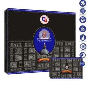 Satya Backflow Cones - Super Hit Backflow Dhoop Incense 10 Cones