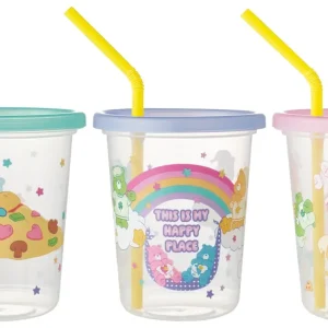 Skater Care Bears Tumbler Set With Straw 320ml