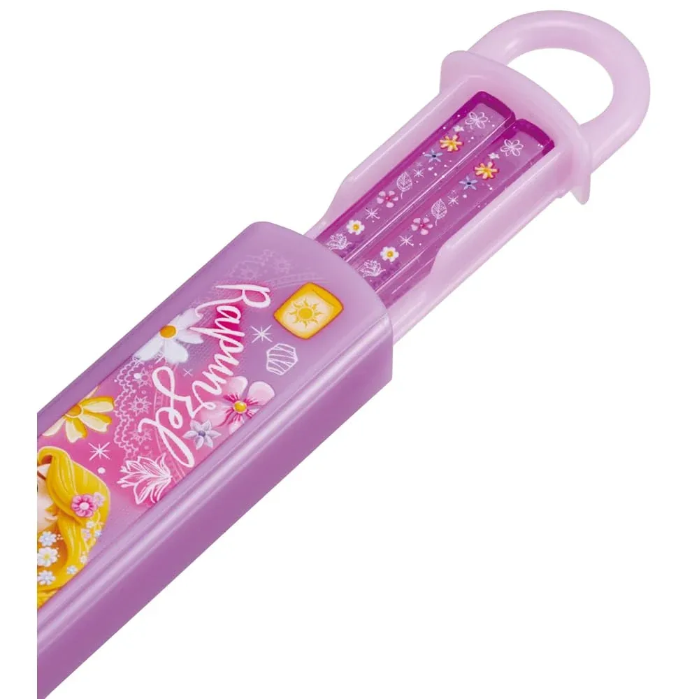 Skater Disney Tangled Lunch Box Set with 16.5cm Chopsticks for Kids Japan Made - Image 2