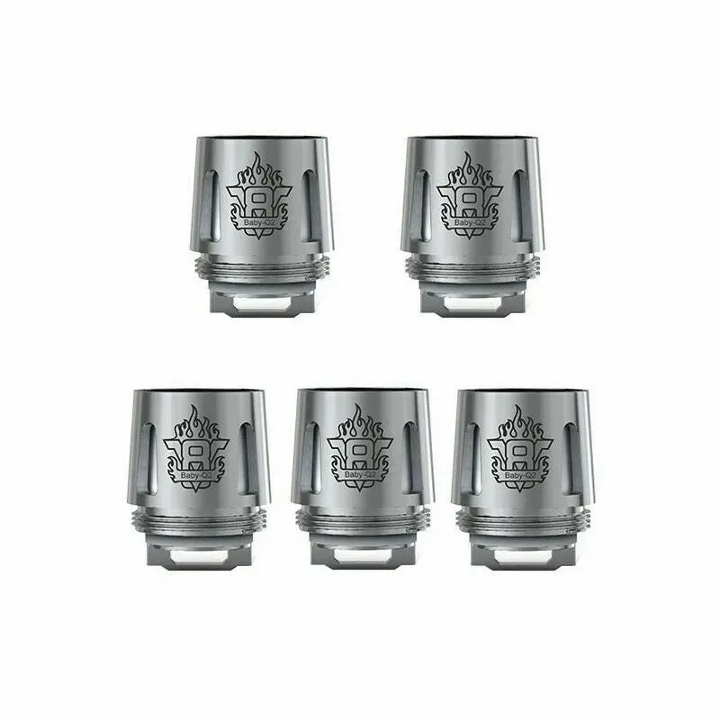 SMOK Baby Q2 Coils Genuine TFV8 Replacement 0.4Ω & 0.6Ω Baby Beast Coil Heads