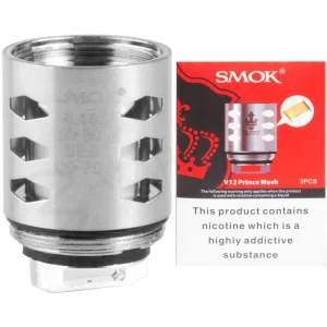 Smok – Tfv12 Prince Mesh – 0.15 ohm – Coils – 3pack