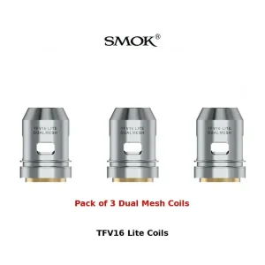 SMOK TFV16 Lite Conical Dual Mesh Coils 0.2Ω – Pack of 3