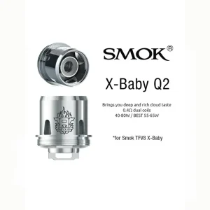 Smok TFV8 X-Baby Tank Coil (G-Priv 2 Coil) T6 | Q2 | M2 | X4 (5 Coils)