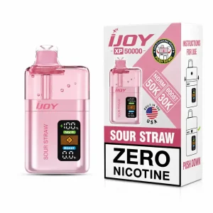 Sour Straw - iJoy XP50000 Zero Nicotine Disposable Vape