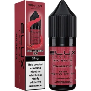 Strawberry ice ELUX Legend nic salts e-liquid 10ml