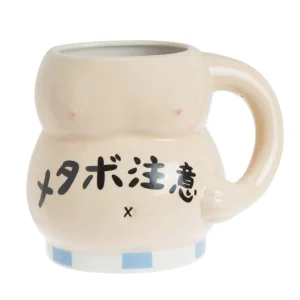 Sun Art Obese Belly Mug San1975 - Unique Novelty Coffee Cup Gift