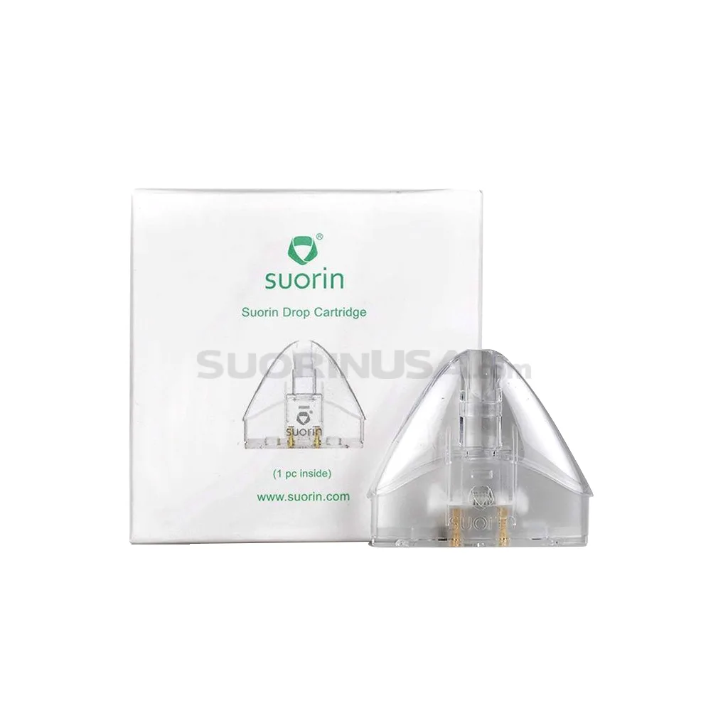 Suorin Drop Clear Replacement Pod Cartridge - See Through Translucent - Image 2