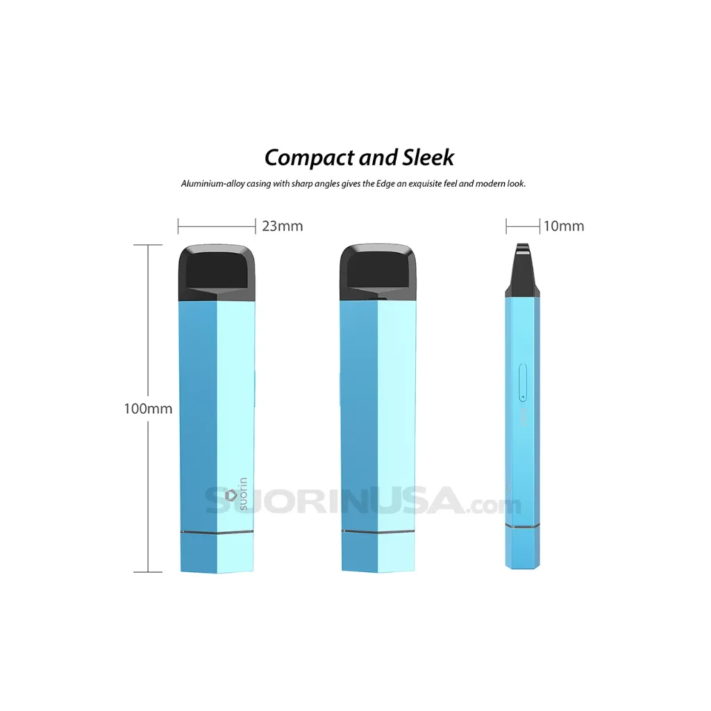 Suorin Edge Baby Blue Pod System Device Full Kit - Image 2