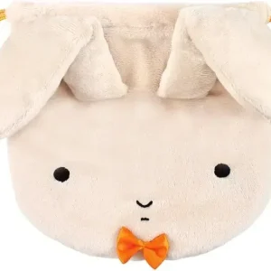 T S Factory Crayon Shinchan Stuffed Nene Rabbit Drawstring Pouch