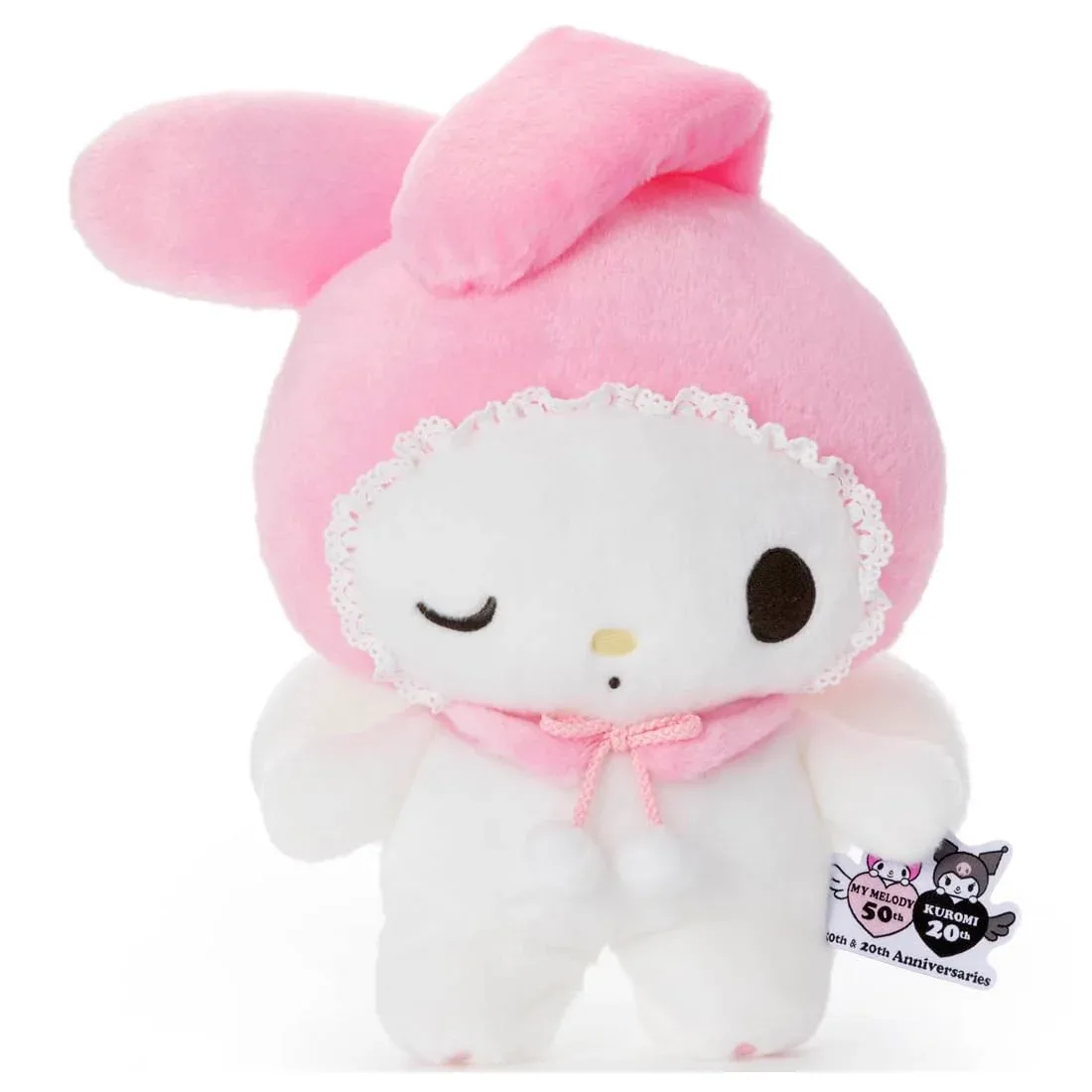 Takara Tomy Arts My Melody Plush 50th Anniversary Sanrio Characters Pyokorin