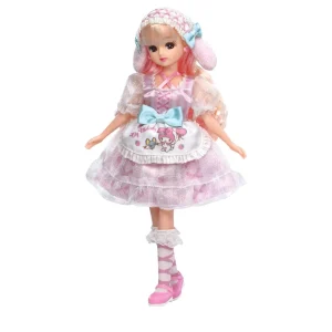 Takara Tomy Licca-Chan Doll Ld-28 My Melody Dress-Up Toy for Ages 3+