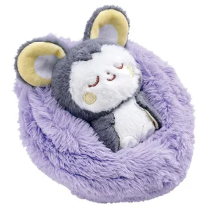 Takara Tomy Pokemon Emolga Pokepiece Sleeping Fruit Plush Toy