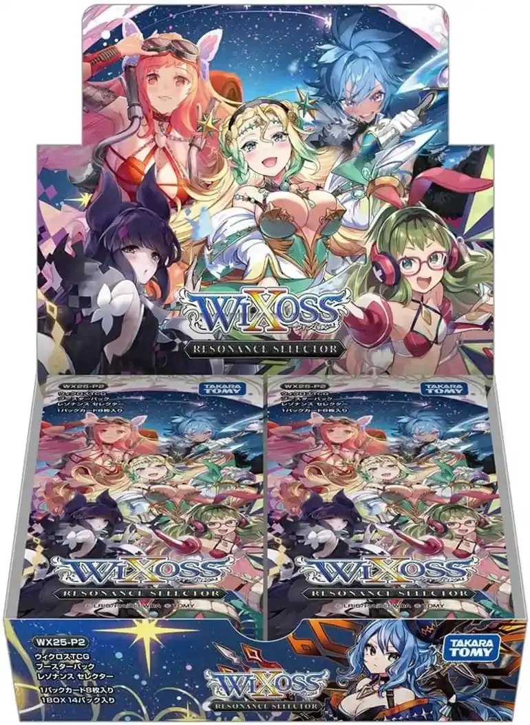 Takara Tomy Wixoss TCG WX25-P2 Resonance Selector Booster Box