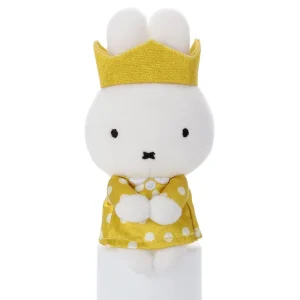 Takaratomy Arts Bruna Miffy70th Gold and Black Chokkori-San 14cm Plush Toy