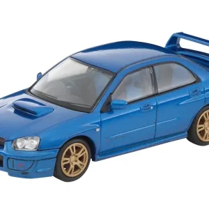 Tomytec 1/64 Scale Subaru Impreza WRX STI 2003 Blue Model Car