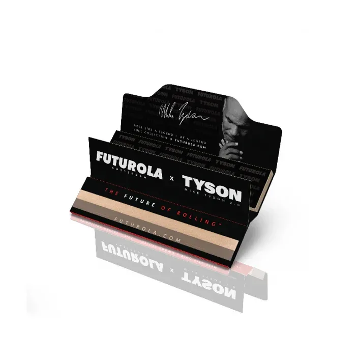 TYSON 2.0 X FUTUROLA ROLLING PAPERS + TIPS