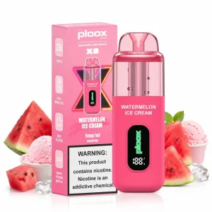 Watermelon Ice Cream - Ploox XS 25k Disposable E-Hookah