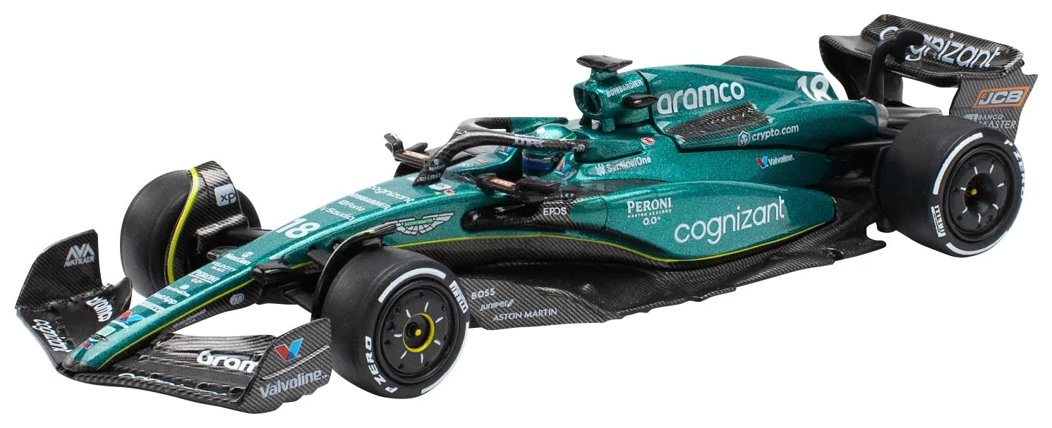 Works Poprace Aston Martin AMR23 Lance Stroll 1/64 Japan Official Model Car