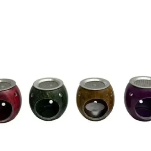 ZenN - Tealight & Charcoal Spherical Diffuser